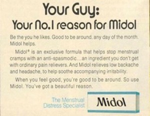 Vintage Midol Ad