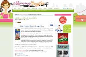 Mommy Goggles Website Promoting Heritage Foods