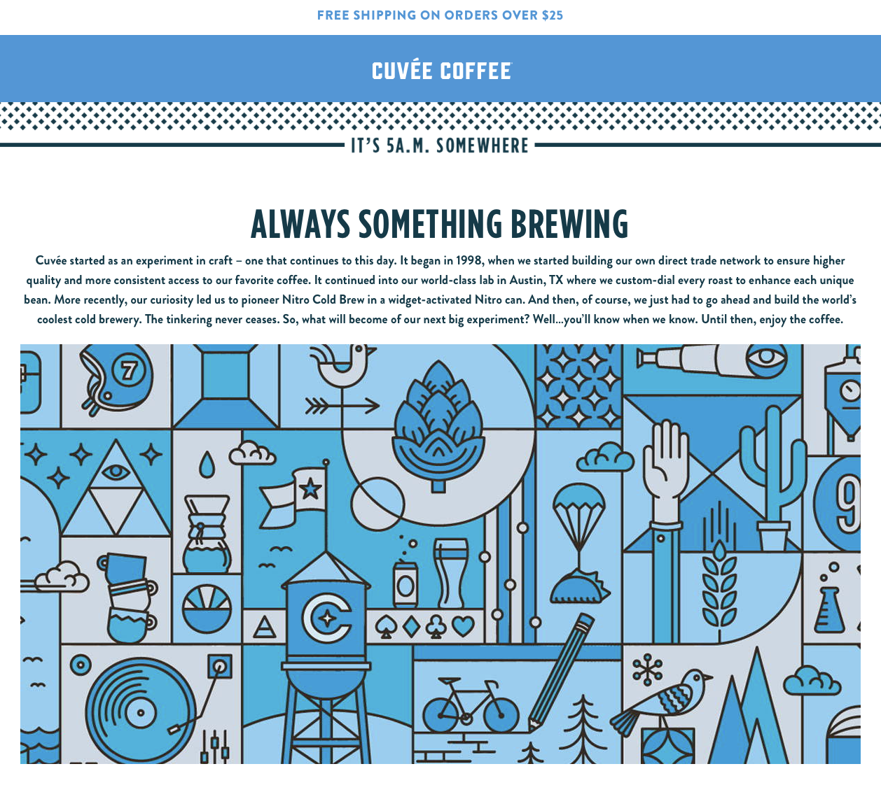 cuvee coffee example of food and beverage marketing